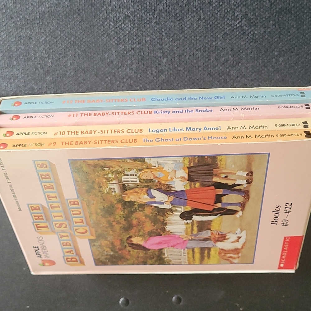 Vintage 1991 Baby-Sitters Club Book Set #9-12